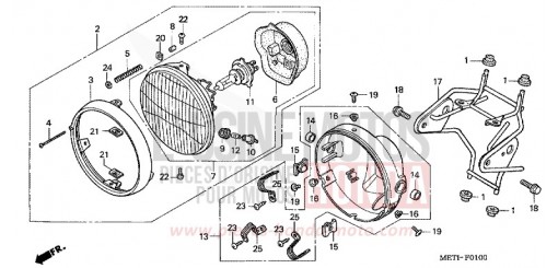 PROJECTEUR CBF500A4 de 2004
